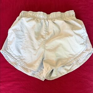 Nike Women's Cream Athletic Shorts